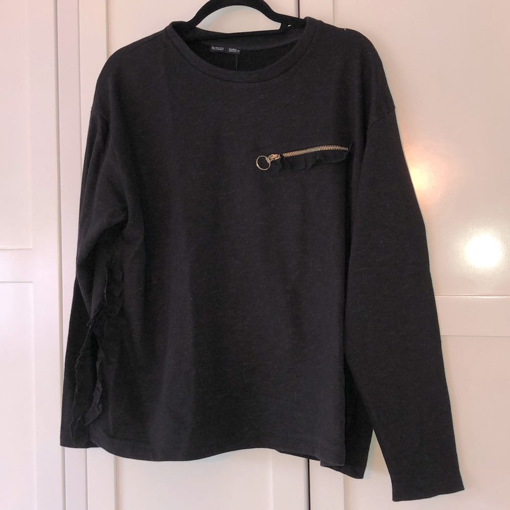 Zara black sweater